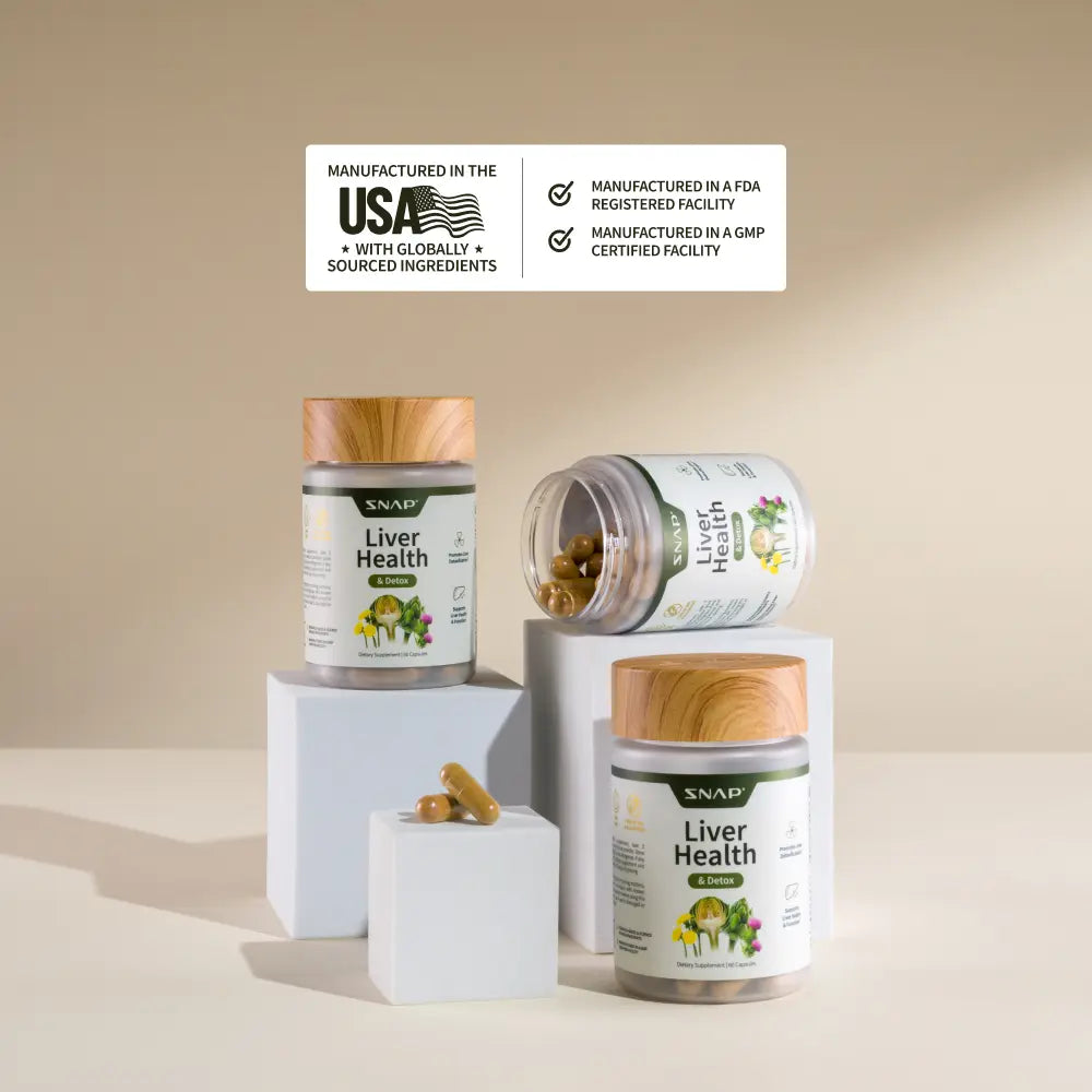Revitalize Your Health with the Snap Supplements Liver Health & Gut Health Bundle